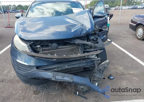 2012 Kia Sportage Lx из США, поврежденный, VIN KNDPBCA25C7258956